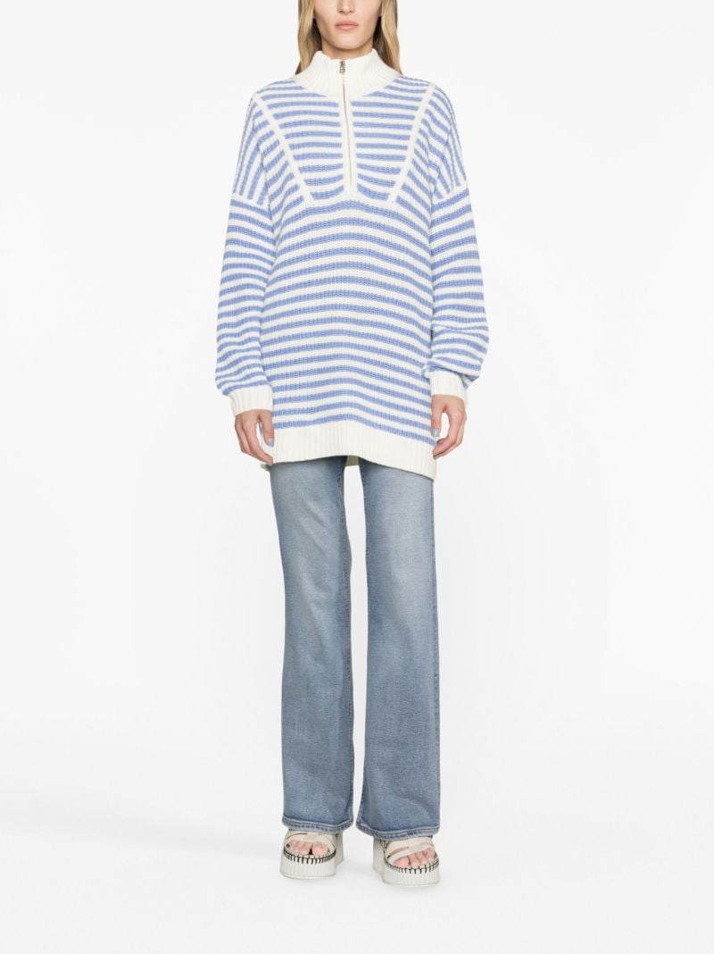 Blue Hampton Striped Sweater