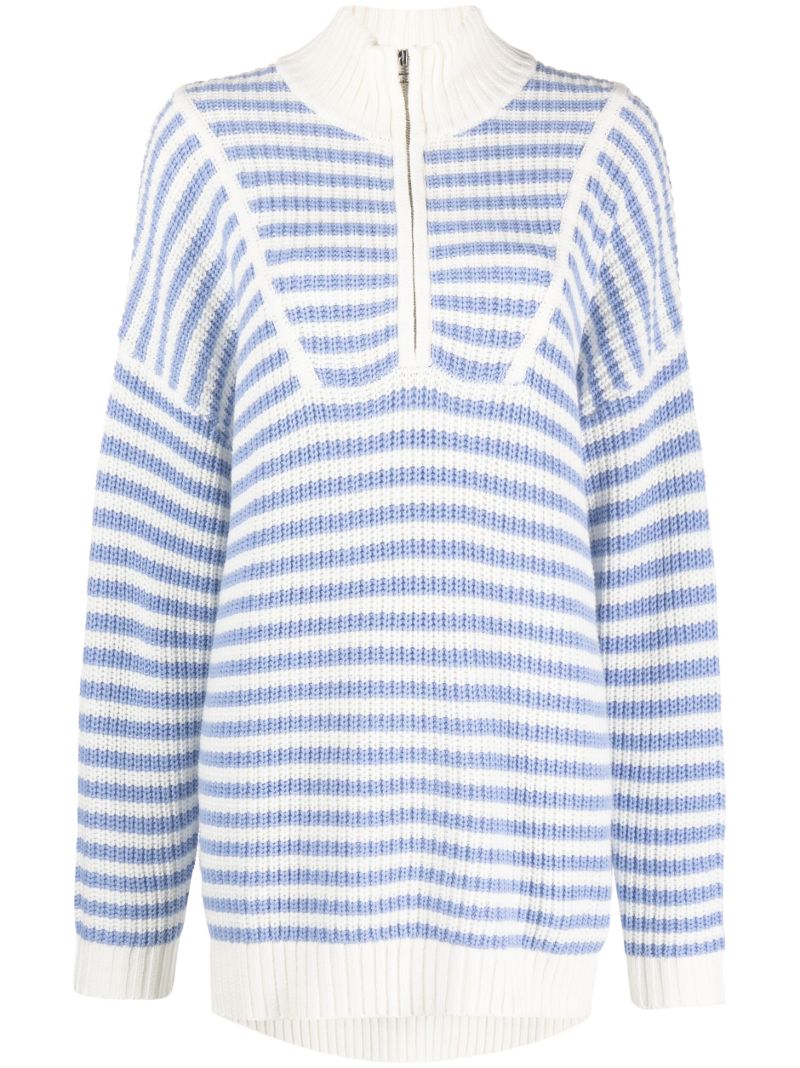 Blue Hampton Striped Sweater