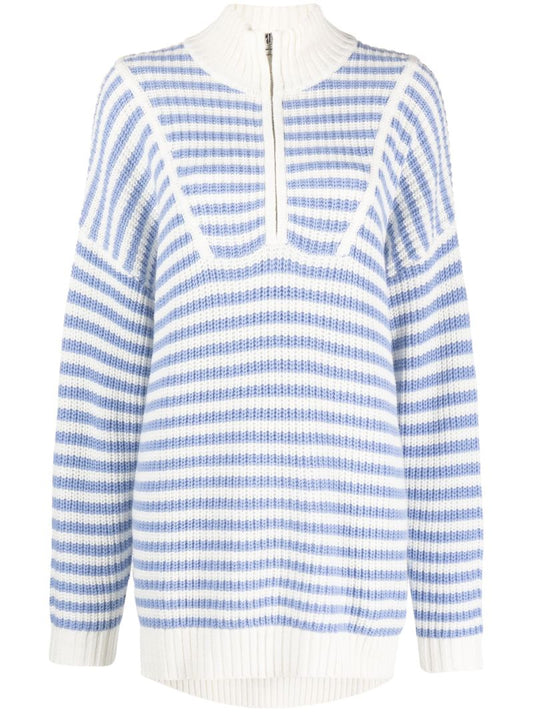 Blue Hampton Striped Sweater