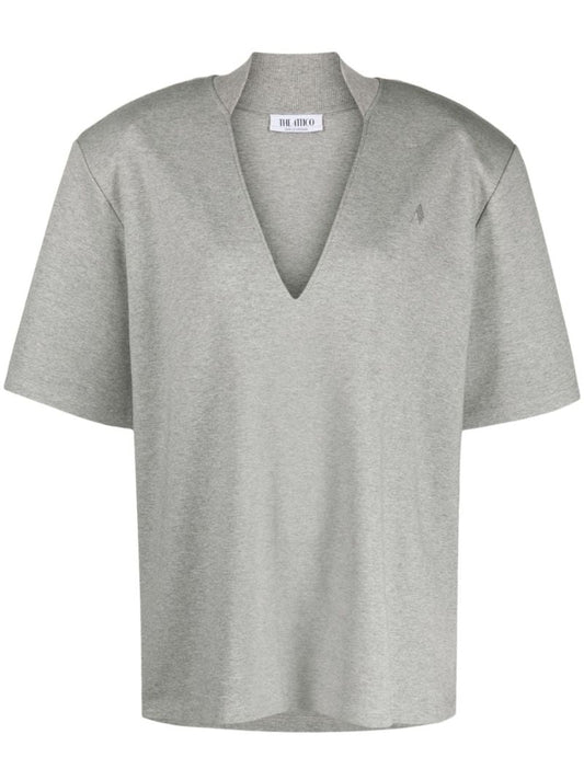 Grey Oversized Cotton T-shirt