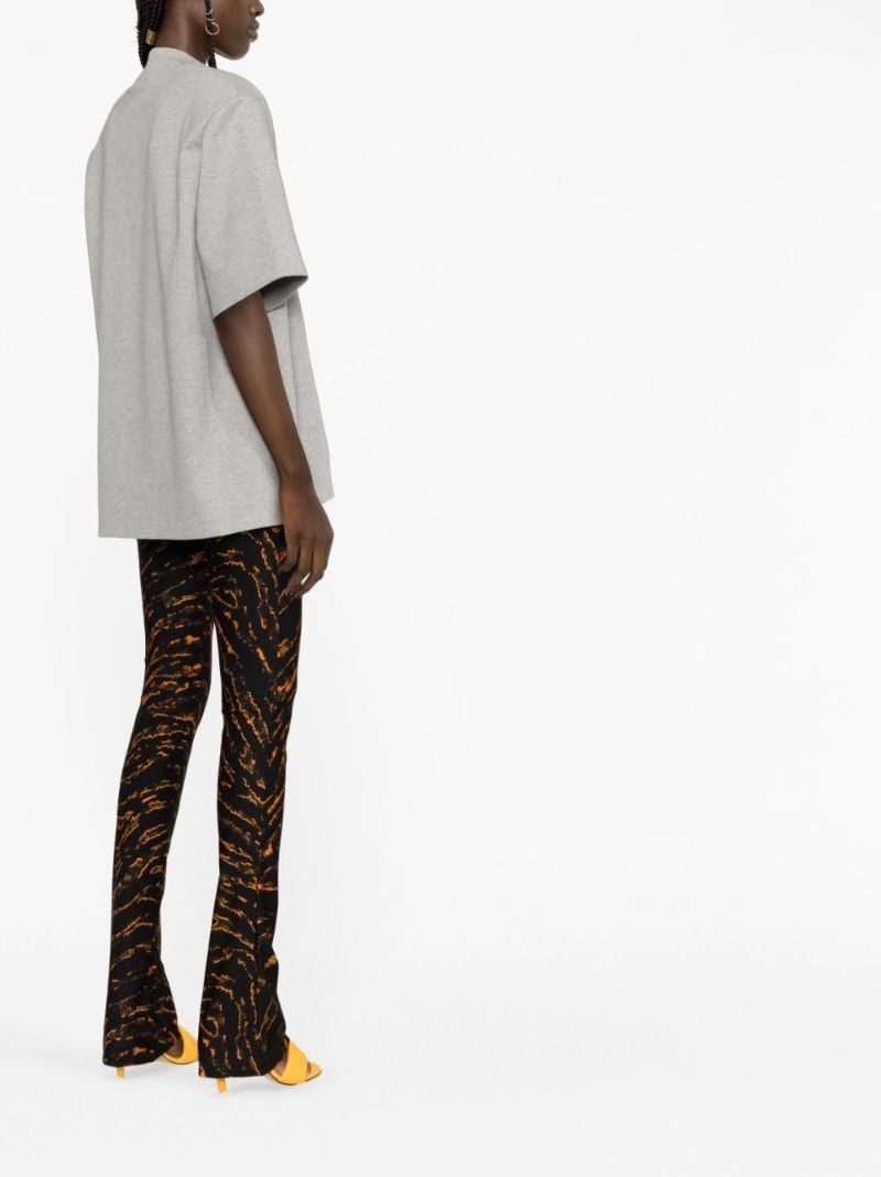 Grey Oversized Cotton T-shirt