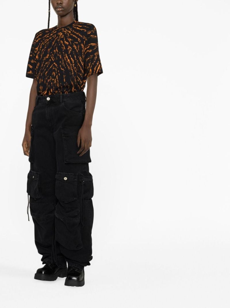 Black Fern Cargo Trousers