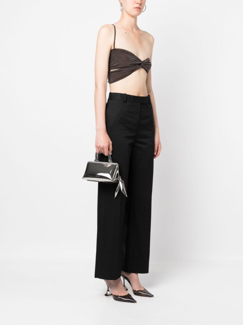 Silver Friday Mini Top Handle Bag