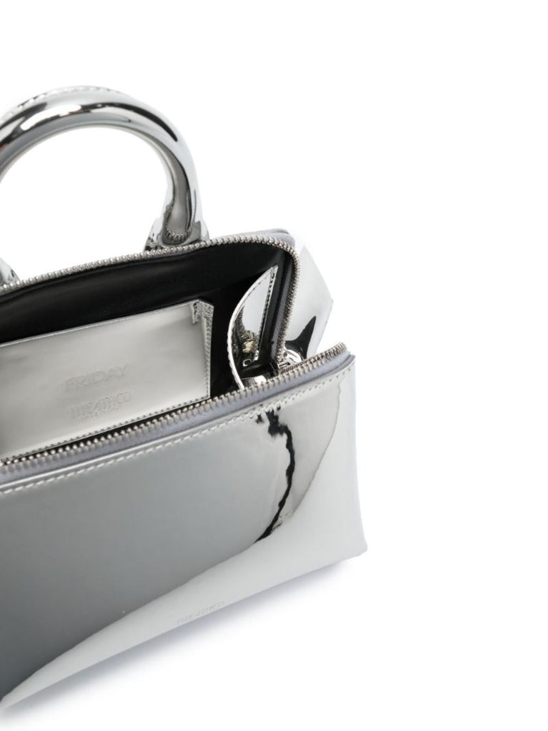 Silver Friday Mini Top Handle Bag