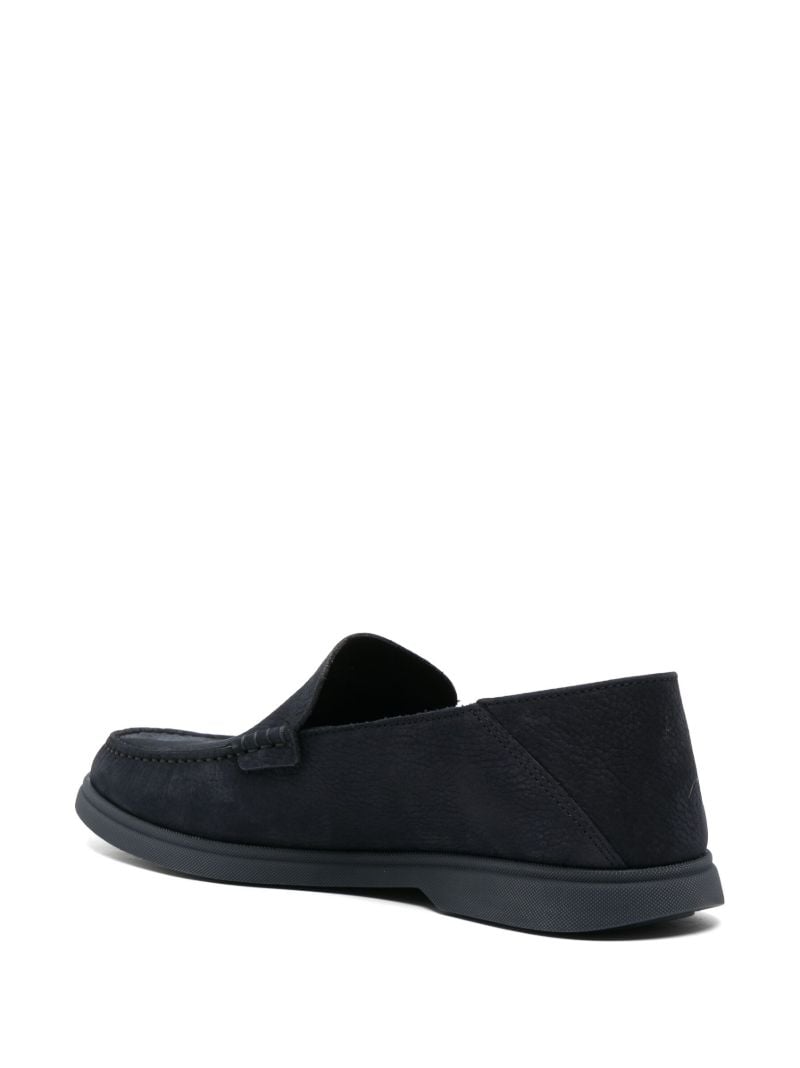Blue Sienne Suede Loafers