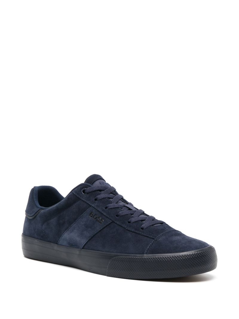 Blue Aiden Suede Sneakers