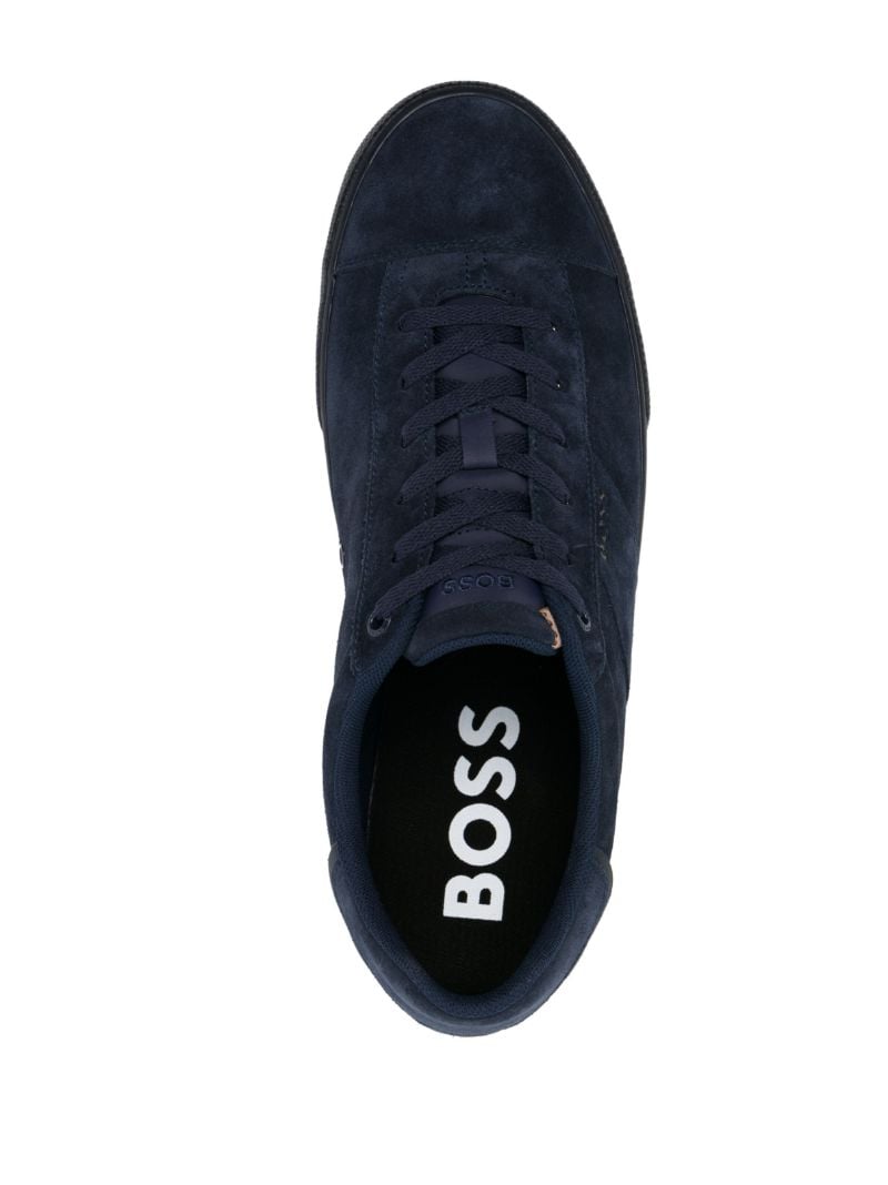 Blue Aiden Suede Sneakers