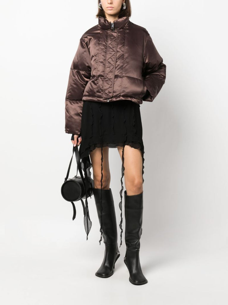 Brown Roux Padded Ski Jacket
