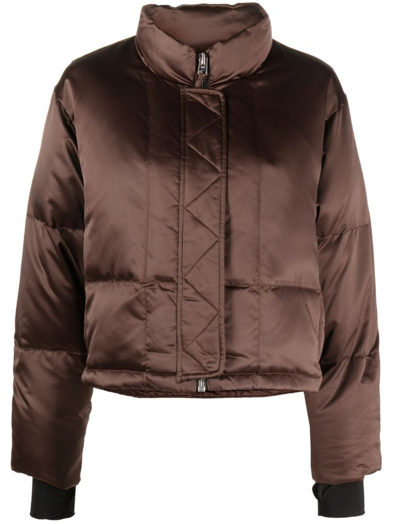 Brown Roux Padded Ski Jacket