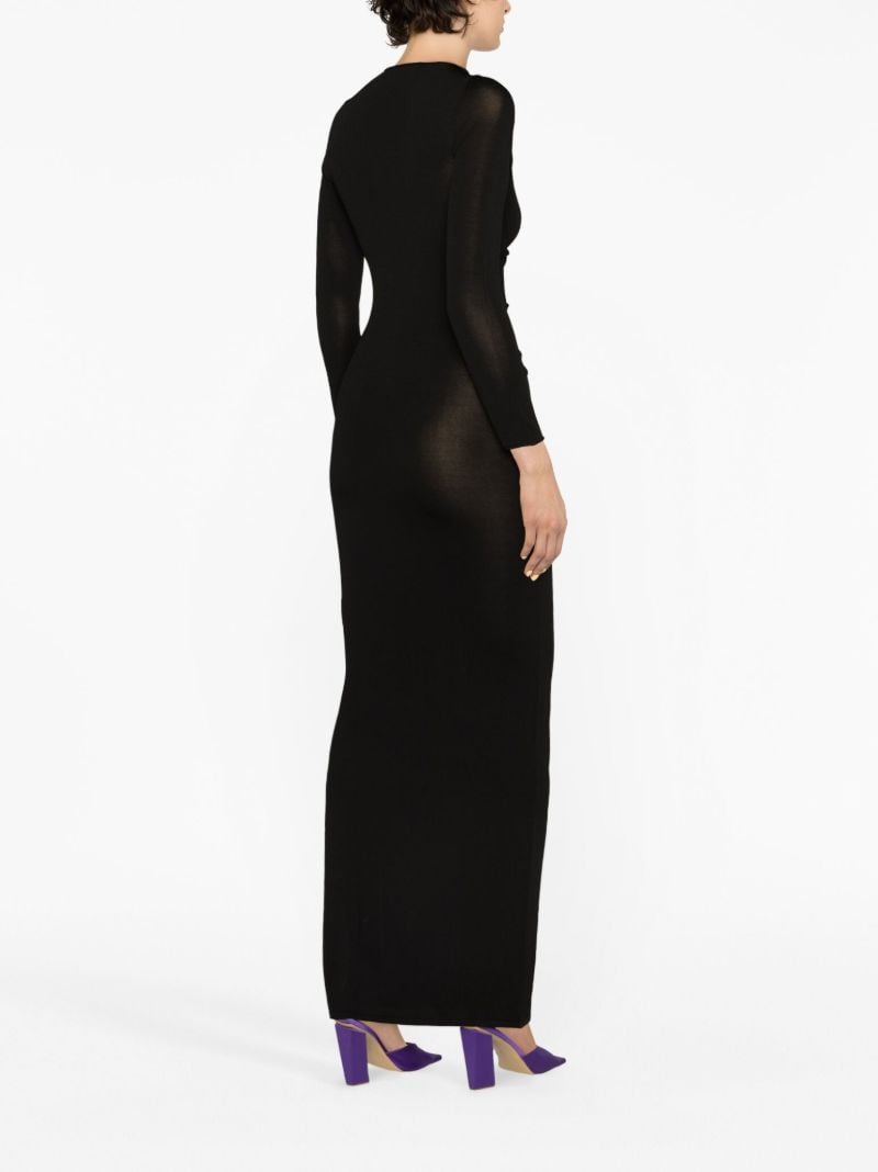 Black Atalo Cut-out Dress