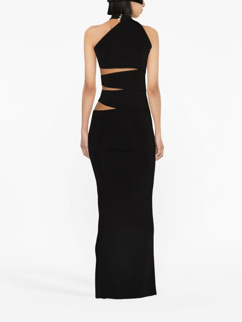 Black Dione Cut-out Dress