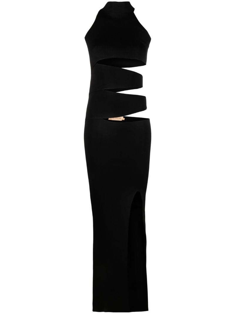 Black Dione Cut-out Dress