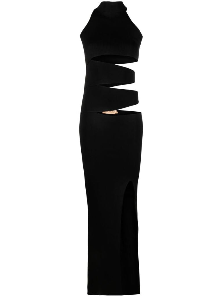 Black Dione Cut-out Dress