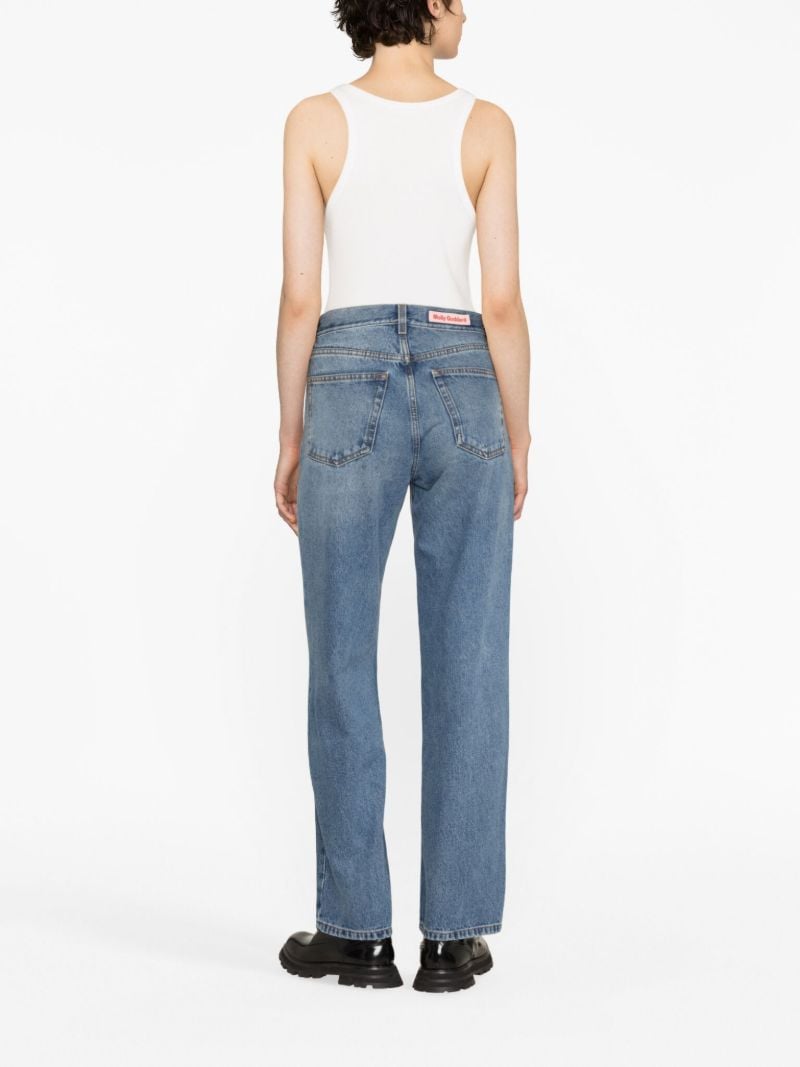 Blue Lily Wide-leg Jeans
