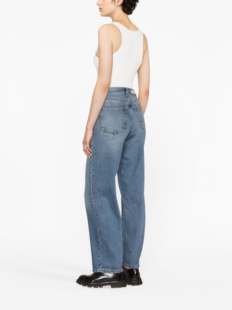 Blue Lily Wide-leg Jeans