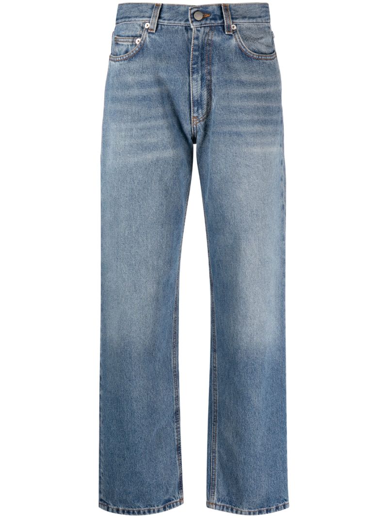 Blue Lily Wide-leg Jeans