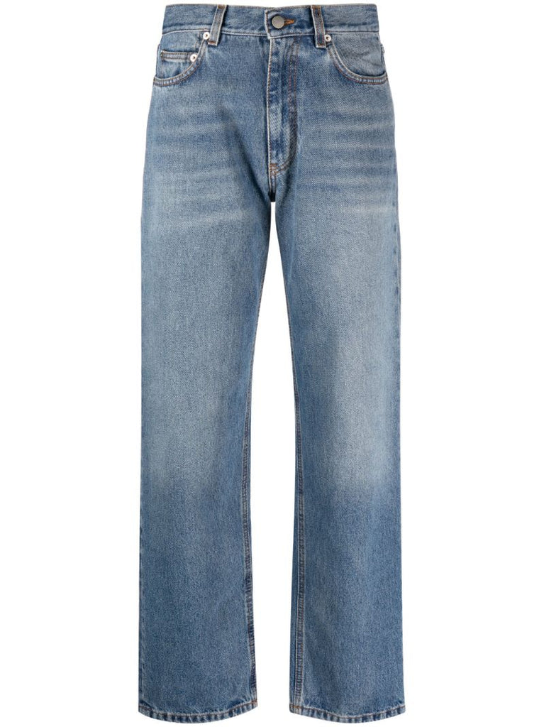 Blue Lily Wide-leg Jeans