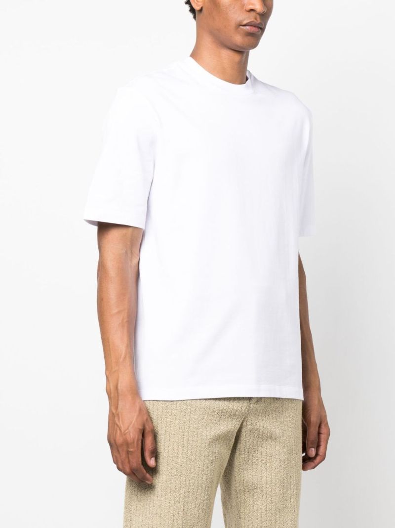 White Cotton T-shirt