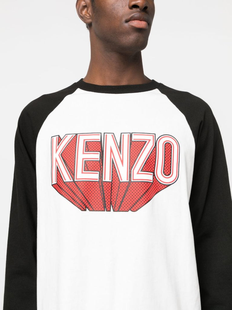 White Logo-print Cotton T-shirt