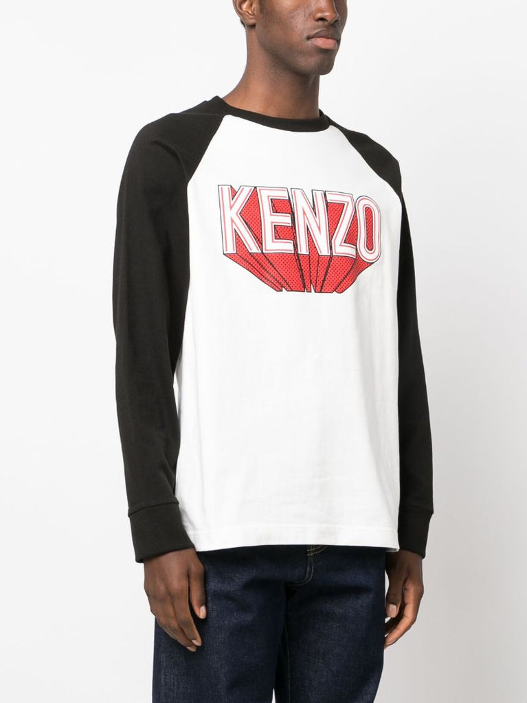 White Logo-print Cotton T-shirt