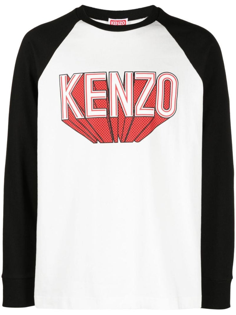 White Logo-print Cotton T-shirt