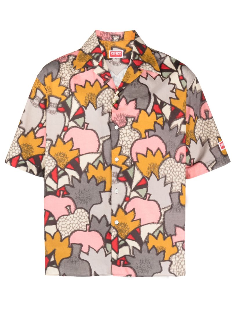 Multicolour Kenzo Kimono Camo Shirt