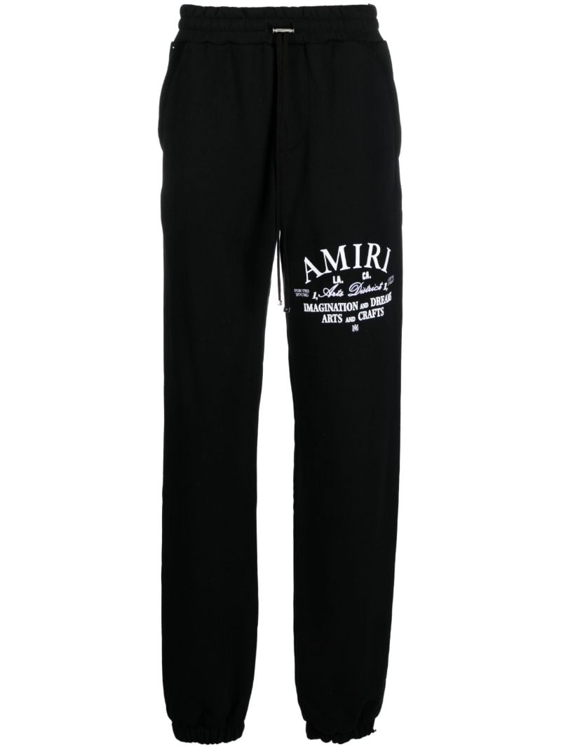 Black Arts District-print Cotton Track Pants