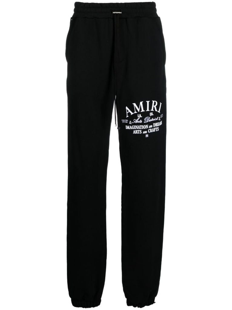 Black Arts District-print Cotton Track Pants