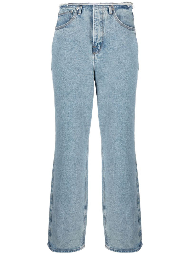 Blue Good '90s Straight-leg Jeans