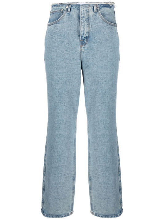 Blue Good '90s Straight-leg Jeans