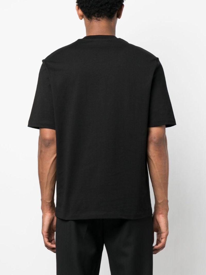 Black Cotton T-shirt