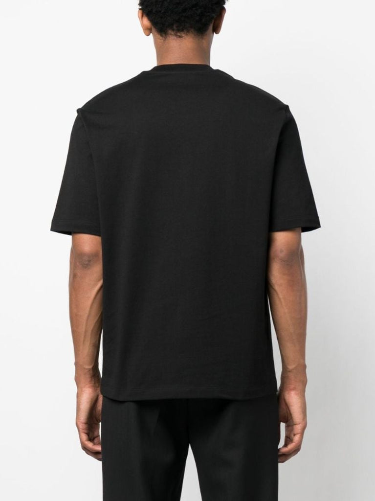 Black Cotton T-shirt