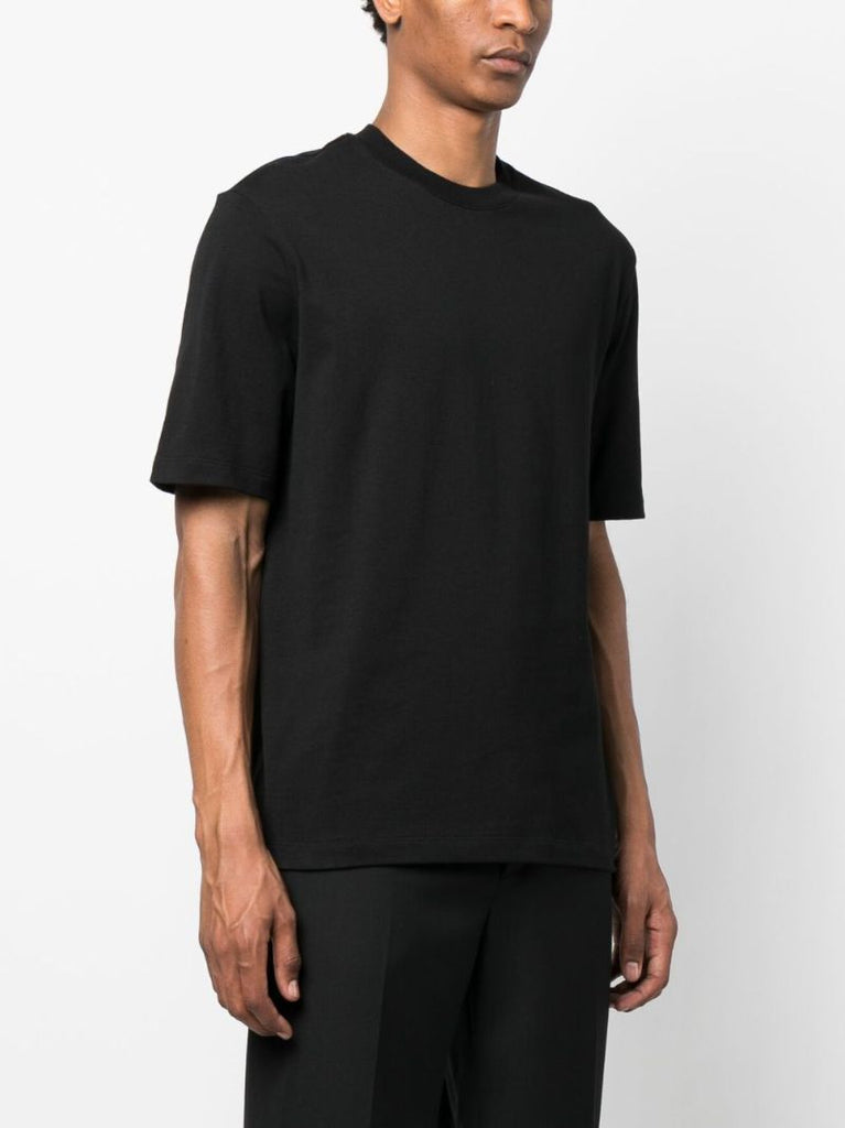 Black Cotton T-shirt