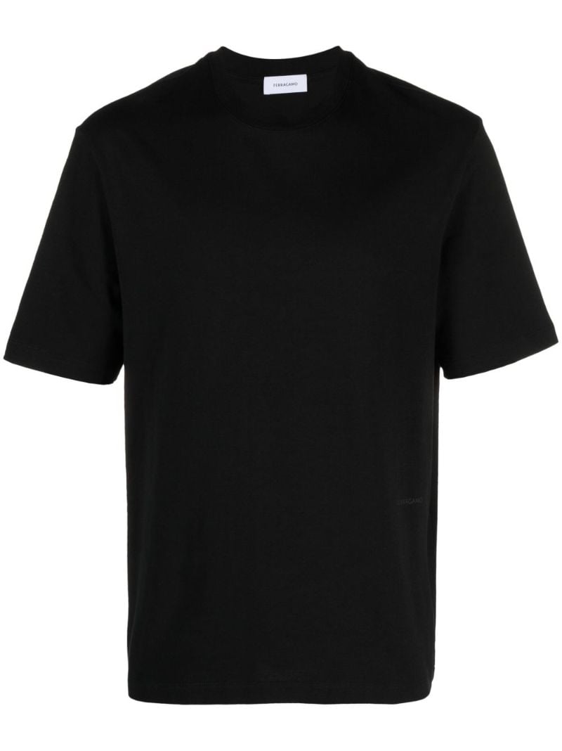 Black Cotton T-shirt