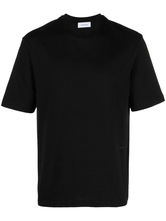 Black Cotton T-shirt