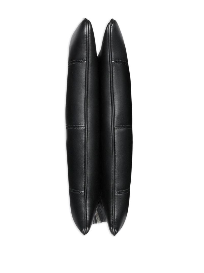 Black Petite Gg Small Leather Tote Bag