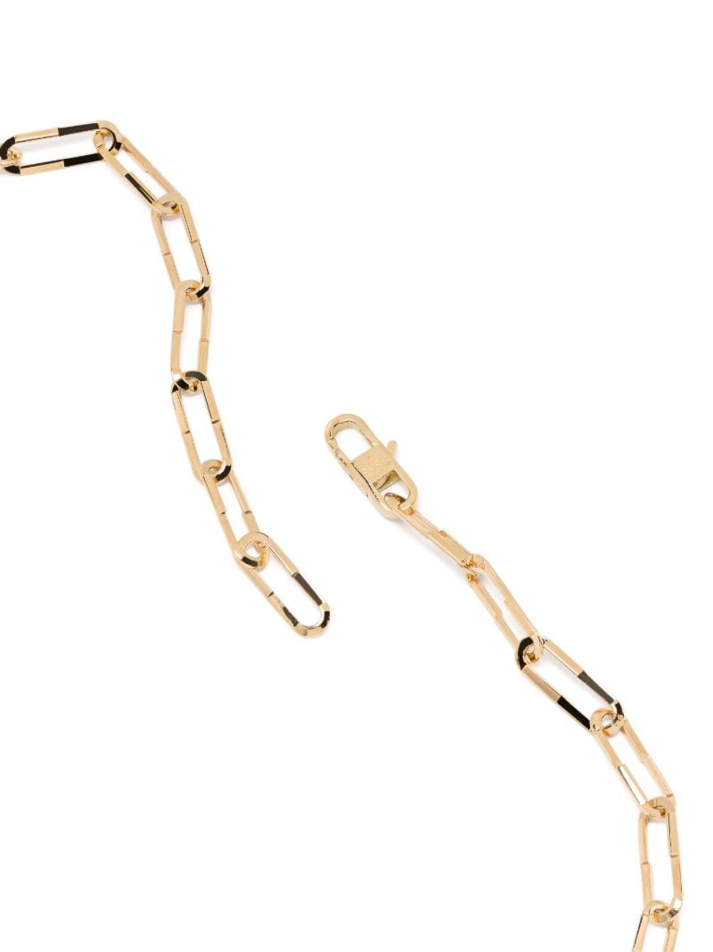 18k Yellow Gold Link to Link Necklace
