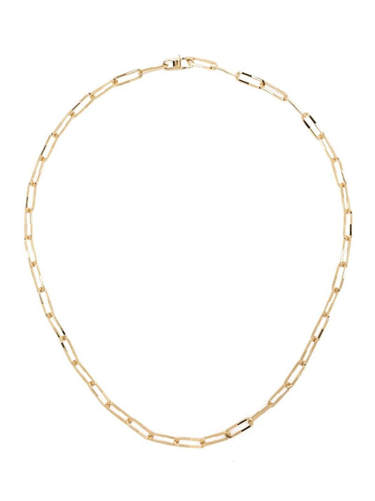 18k Yellow Gold Link to Link Necklace