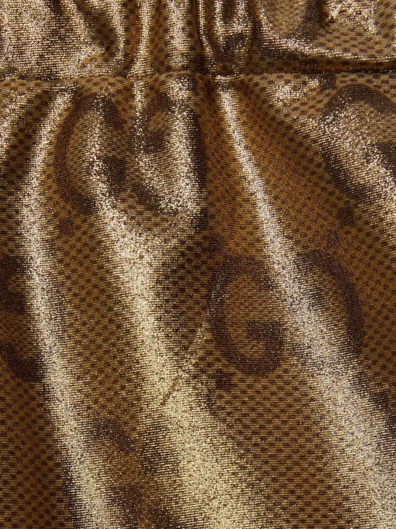 Brown Maxi Gg Track Shorts