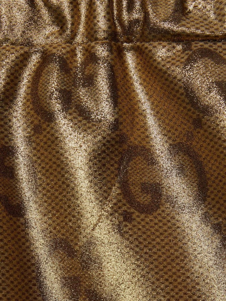 Brown Maxi Gg Track Shorts