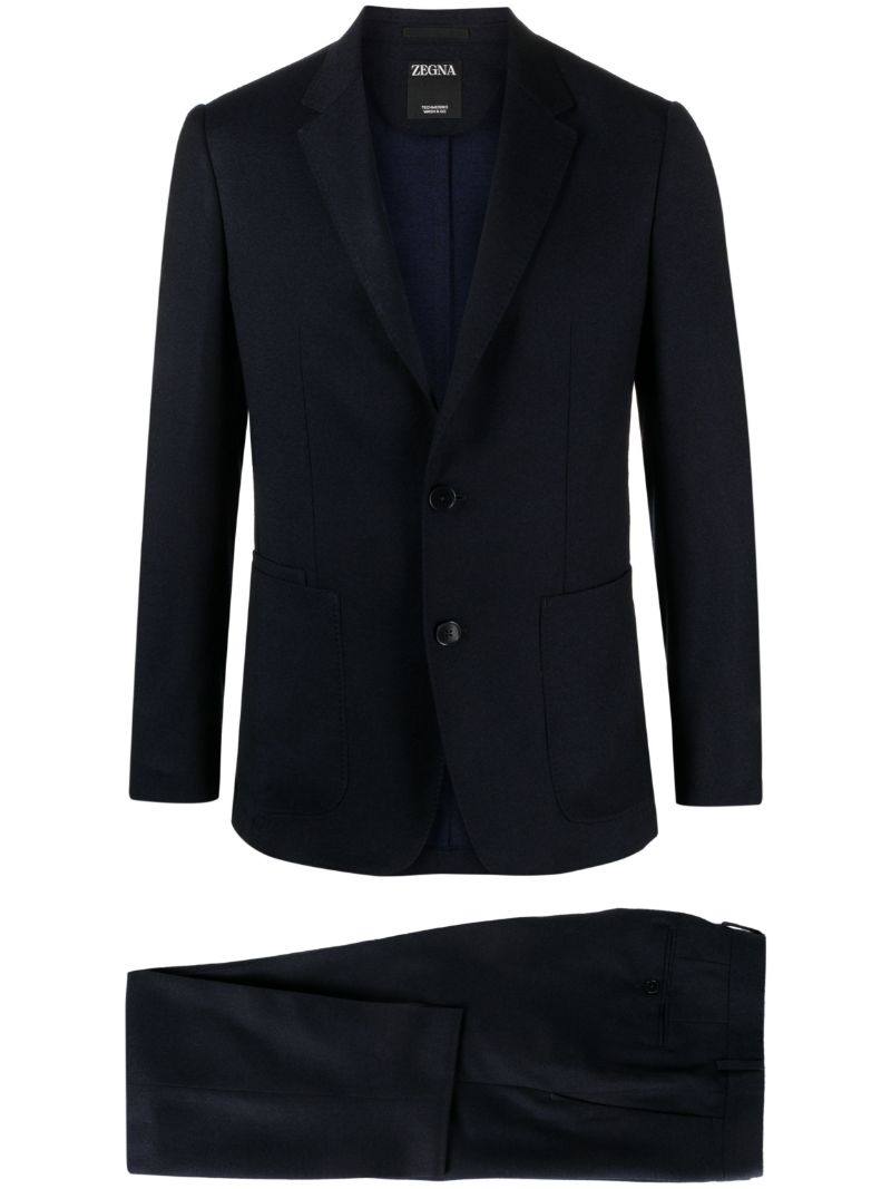 TechmerinoÃ¢â_x0080__x009e_Â¢ Wool Single-breasted Suit