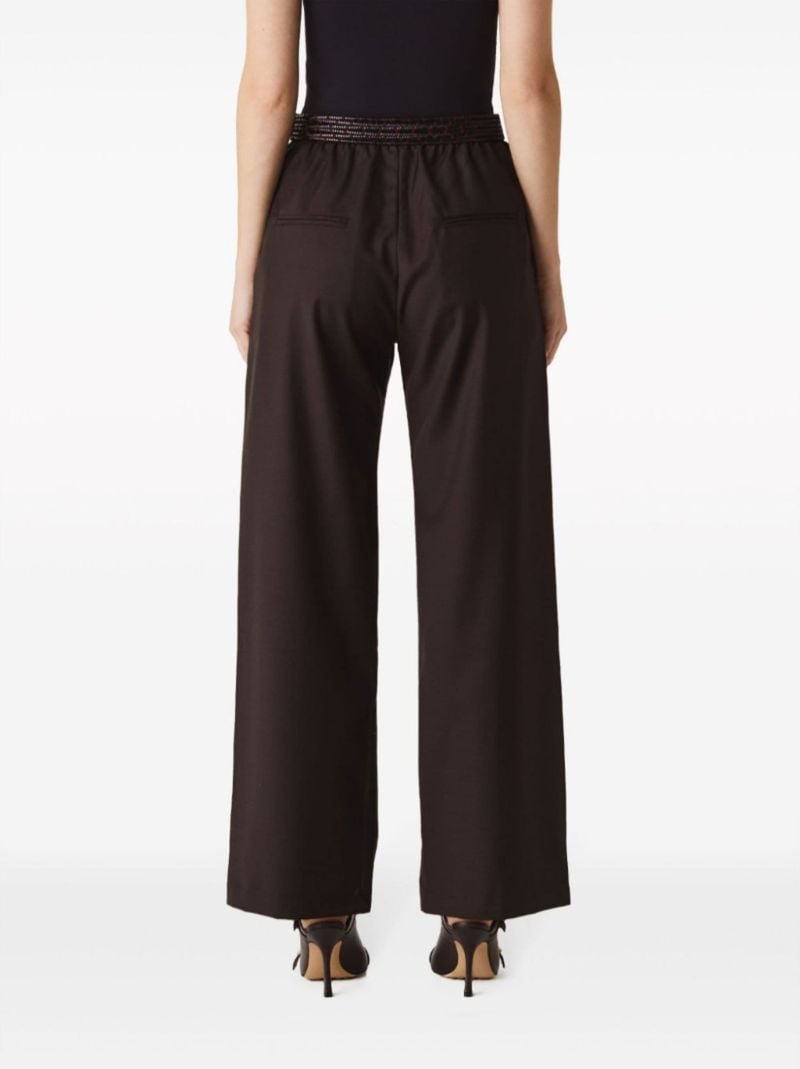 Brown Trinity Straight-leg Trousers