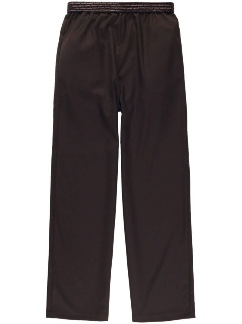 Brown Trinity Straight-leg Trousers