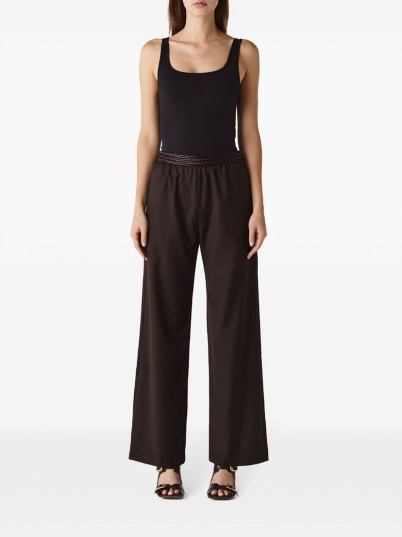 Brown Trinity Straight-leg Trousers