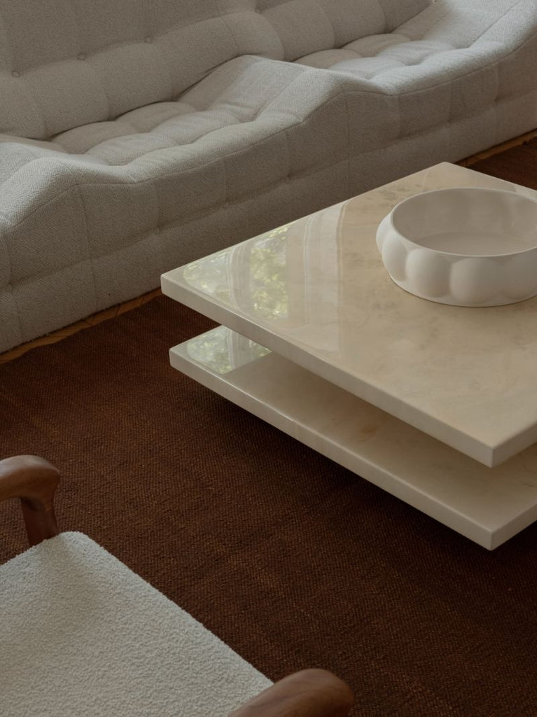 White Balloon Ceramic Tray