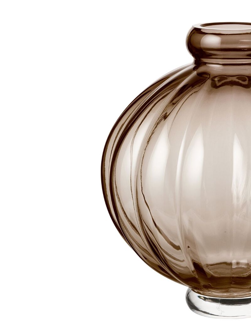 Brown Balloon 01 Glass Vase