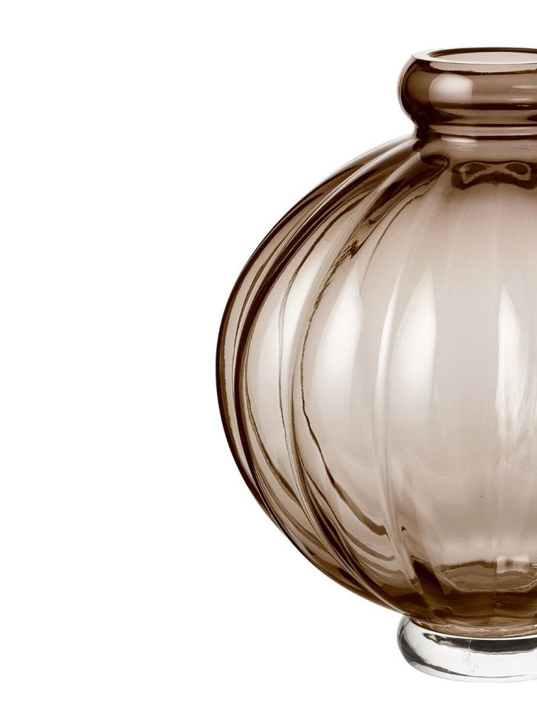 Brown Balloon 01 Glass Vase