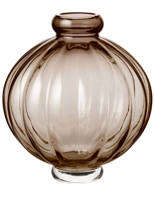 Brown Balloon 01 Glass Vase