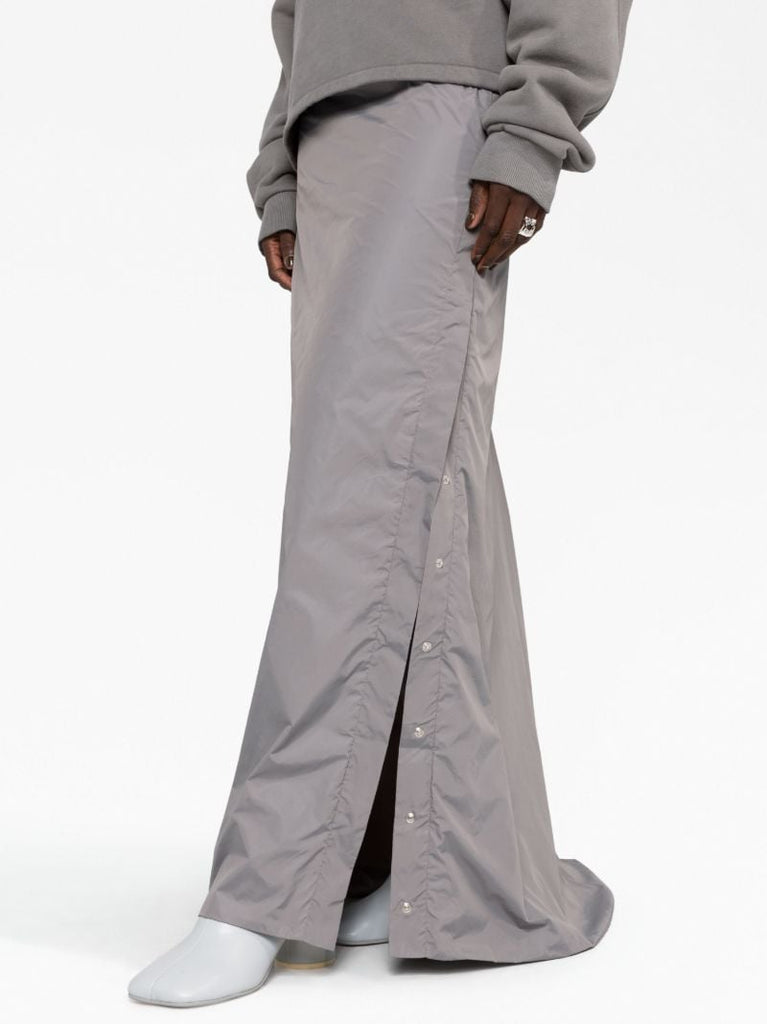 Grey Cargo Maxi Skirt
