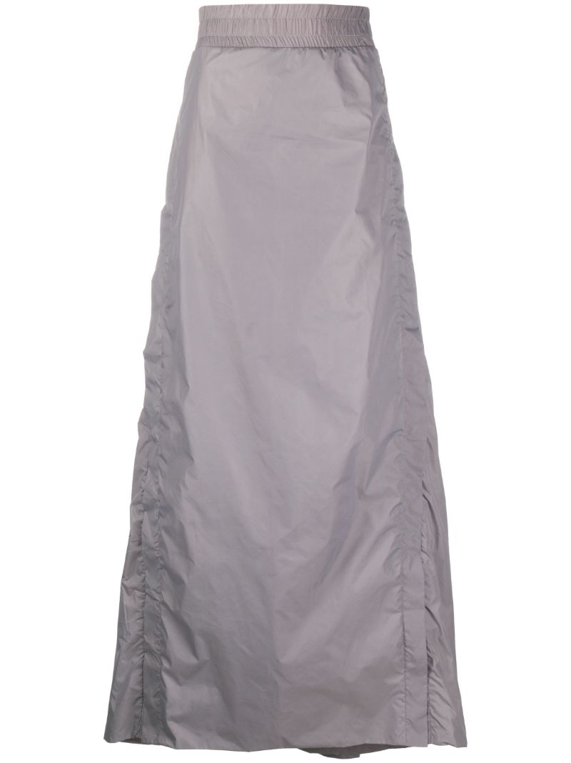 Grey Cargo Maxi Skirt